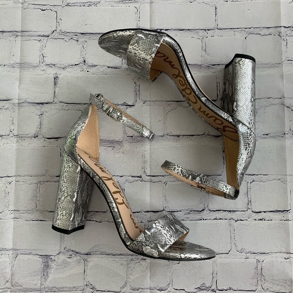 SAM EDELMAN yaro block heel sandal 🆕 - Picture 7 of 8